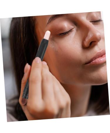 Hemoton Eyeshadow Eye Shadow Makeup Eye Foundation Brush Double Head - Buy Online on GoSupps.com