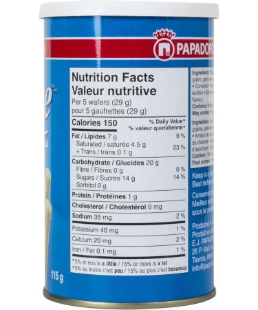 Caprice Greek wafer rolls with vanilla flavoured filling 115g Vanilla 115 g (Pack of 1) - Buy Online on GoSupps.com