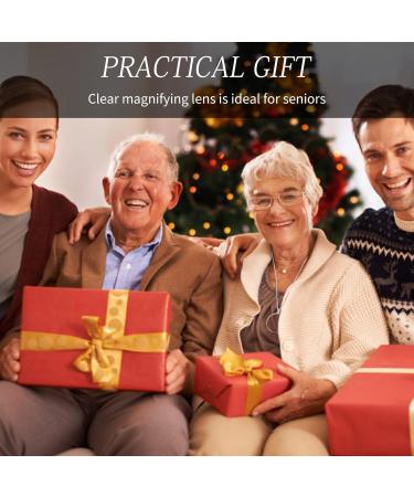 Portable 5x Monocle Magnifying Glass Necklace - Ideal for Reading Handicrafts & Hobbies - Stylish Silver Design - Buy Online on GoSupps.com