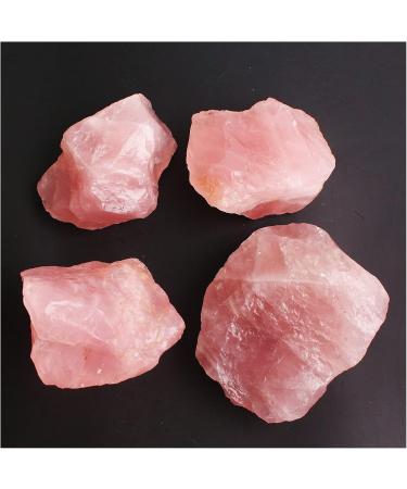1PC Natural Rose Quartz Rockstone Minerals Specimen Irregular Shape Roughstone Raw Material for Carving Home Decor (Color : Rose Quartz Size : 300-400g) 300-400g Rose Quartz - Buy Online on GoSupps.com