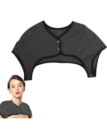 Shoulder Heating Pillows - 360 Thin Neck Wrap Washable Velvet Neck Warmer for All Seasons - Relaxation & Comfort in XL Dark Gray - Buy Online on GoSupps.com