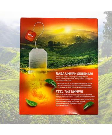 alibooster BOH Malaysian Black Tea 100 Bags of 2g Pure Tea in Infusion Rich and Robust Taste Without Artificial Flavors - Buy Online on GoSupps.com