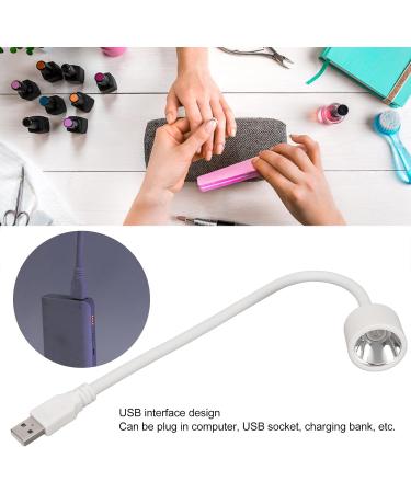 UV LED Nail Lamp 6W Nail Polish Curing Lamp 360 Degrees Drying Flexible Gooseneck USB Plug in Nail Gel Dryer for Nail Polish - Buy Online on GoSupps.com