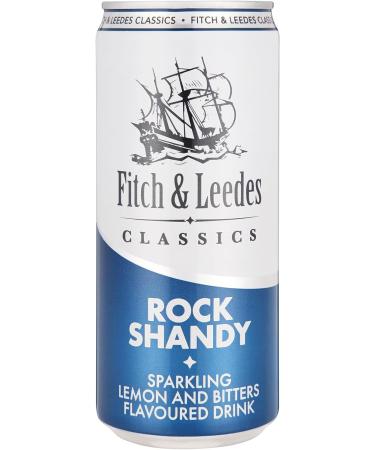 Fitch & Leedes Classic Bittersweet Rock Shandy (6 x 300ml) - Buy Online on GoSupps.com