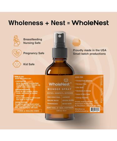 WholeNest Postpartum Recovery Essentials Bundle | Witch Hazel Spray & Comfort Oil for Soothing Care Itch Relief & Swelling Support | Post Partum Essentials & Pregnancy Gifts for New Moms - Buy Online on GoSupps.com