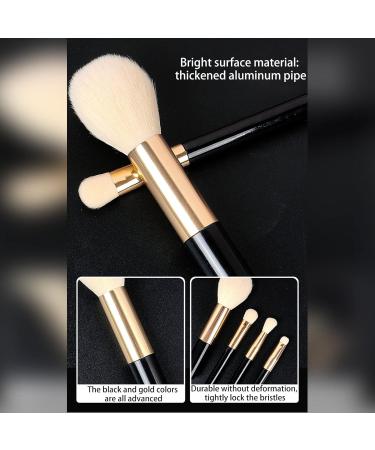 Premium Synthetic Makeup Brush Set for Foundation Powder Eyeshadow & Lipstick - International Shipping Available - Buy Online on GoSupps.com