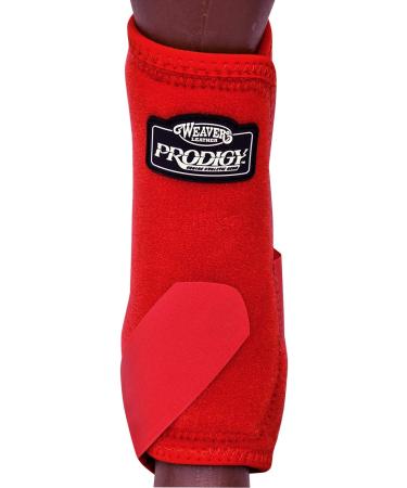 Weaver Leather Prodigy Original Sport Boots Red - 2 Pack Medium | Premium Equestrian Gear for International Shipping - Buy Online on GoSupps.com