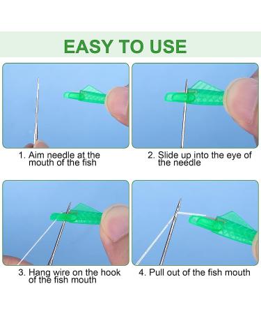 PAGOW Sewing Needle Inserters - Fish Type Needle Threaders for Hand Sewing - 30 PCS - Buy Online on GoSupps.com