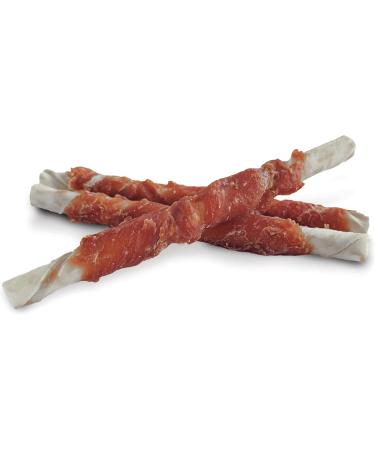 Dogit Snack Bar Rawhide Dog Treats Chicken-Wrapped Twists 6 pcs Dog Treats for Large Dogs Dog Chews Friandise Pour Chien Rawhide Dog Chews Gaterie Pour Chien - Buy Online on GoSupps.com