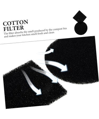 SEWOART 8-Piece Compost Container Odor Filter Pads | Kitchen Trash Can Accessories & Garbage Bin Removers - Buy Online on GoSupps.com