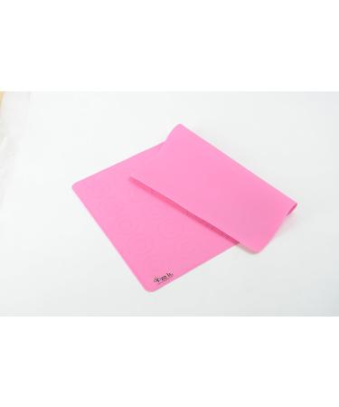 Zoli Baby Matties Silicone Travel Mats - Pink (2 ct) | Portable & Easy to Clean - Buy Online on GoSupps.com