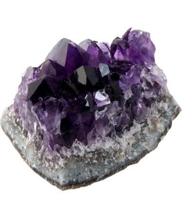Natural Crystal Rough 1 pc Natural Purple Amethyst Crystal Quartz Cluster geode Sample Home Decoration Random Gemstone Stone - Buy Online on GoSupps.com