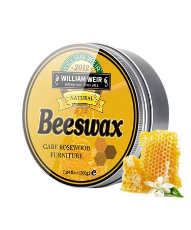 Beeswax Wood Restoration 7oz Natural Beeswax Wood Restorer | Waterproof Brighten Furniture Beeswax Polish for Home Items Protection Zukpumne