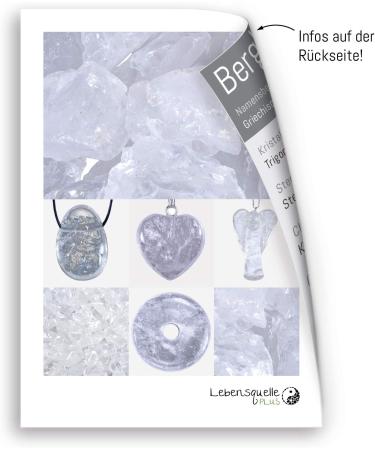 Rock Crystal Mini Tumbled Stones - 300g Premium Clear Gemstones | Chips 6-9mm for Healing & Decor - Buy Online on GoSupps.com