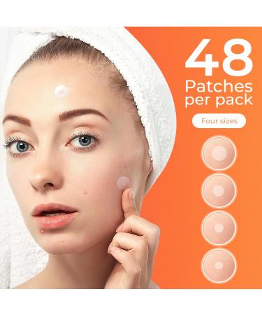 Hydrocolloid Acne Patches for Face - Best Spot Treatment for Breakouts | Blemish & Pimple Relief | Fast Shipping Worldwide - Buy Online on GoSupps.com