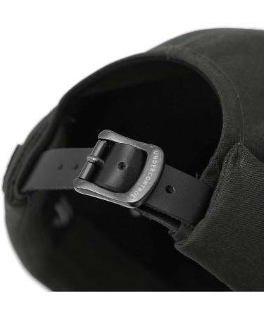 UNDERCONTROL Vintage Leon Hat with Leather Strap - Charcoal - Made in Korea - Buy Online on GoSupps.com