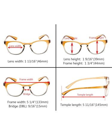 Eyekepper Women's Fashion Reading Glasses - Stylish Blue Readers for Comfortable Vision - Buy Online on GoSupps.com