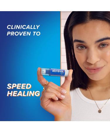 Abreva Cold Sore Treatment Lip Balm Pump 2gm - Fast Relief for Cold Sores - Buy Online on GoSupps.com
