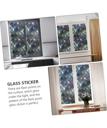 Alipis Bedrooms 5 Pcs Cellophane Pvc 3d Blinds Glass Window Bedroom Assorted Color 4x5pcs 58X45CMx5pcs - Buy Online on GoSupps.com