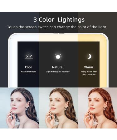 YUVIKE Travel Lighted Makeup Mirror - Portable Beauty Essential for Women - Buy Online on GoSupps.com