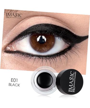 FOMIYES 3pcs Waterproof Eye Liner Pencil Eyeliner Creamy Eye Liner Gel Portable Cosmetic 1 count (Pack of 1) Blackx3pcs - Buy Online on GoSupps.com