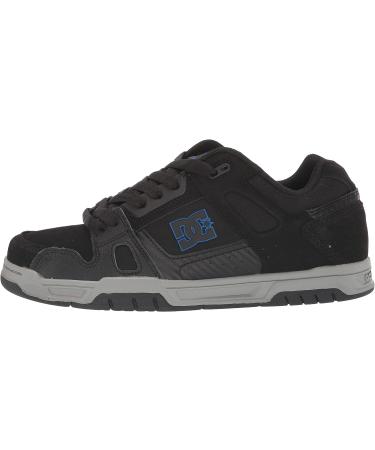 Durable DC Men's Stag XE Skate Shoe | Black/Grey/Blue | Size 11, 12 - Buy Online on GoSupps.com
