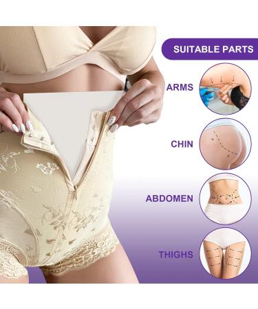 5 Pack Lipo Foam Pads for Post Surgery Recovery - Abdominal Flattening, Liposuction, Tummy Tucks, BBL - White - Buy Online on GoSupps.com