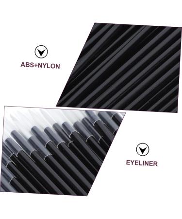 DOITOOL Eyeliner Wands 50pcs Eyeliner Brush Makeup Brush Eyelash Lip Girls Eyeliner Applicator Tool Simple Sequins Woman - Buy Online on GoSupps.com