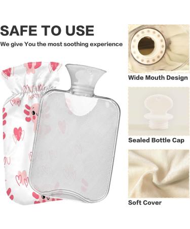 Axolotl Salamander Heat Bottle 2L - Adorable Plush Hot Water Bottle for Winter Warmth | Perfect for Kids Men & Women - Buy Online on GoSupps.com