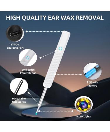AVM NE3 Ear Wax Removal Kit - 1296p HD Wireless Endoscope with App Control Waterproof 8 Ear Cleaners for Kids Adults & Pets - iOS & Android Compatible - Buy Online on GoSupps.com