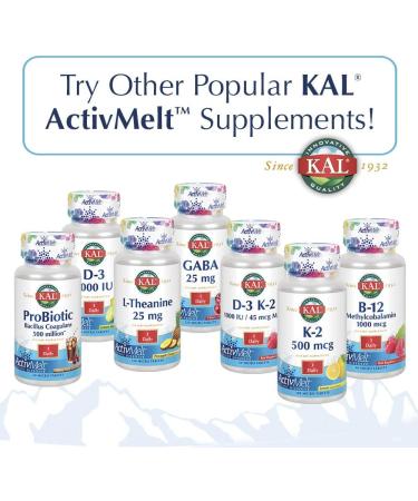 Buy KAL K-2 MK-7 Bone Support - Raspberry 60 Micro Tablets | Premium Vitamin K Supplement - Buy Online on GoSupps.com