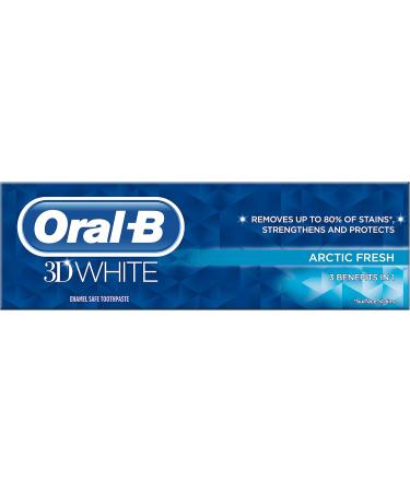 Buy Oral-B 3D White Arctic Toothpaste 75ml - Whiten Teeth & Freshen Breath | Fast International Shipping - Buy Online on GoSupps.com