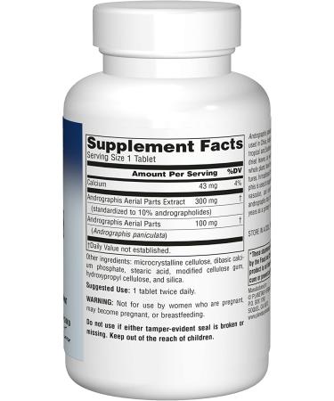 Buy Planetary Herbals Full Spectrum Andrographis 400mg - 120 Tablets for Immune Support - Buy Online on GoSupps.com