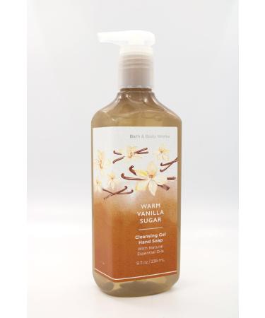 Warm Vanilla Sugar Bath and Body Cleansing Gel Hand Soap 8 fl oz