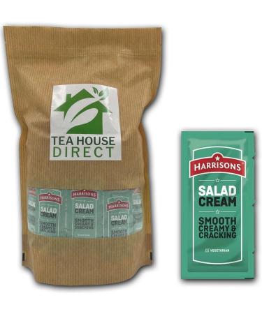 Harrisons Salad Cream Packets | Perfectly Portioned for Your Fresh Greens | 400 Sachets - Buy Online on GoSupps.com