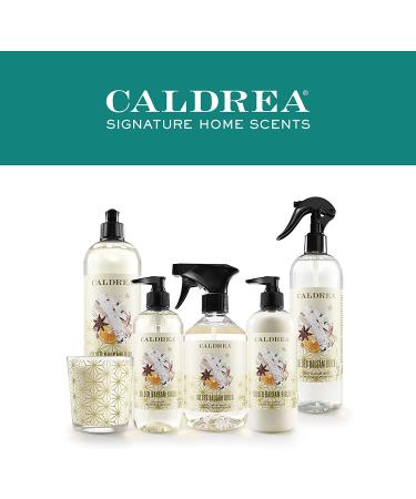 Caldrea Linen and Room Spray 16 oz - Gilded Balsam Birch Scent with Essential Oils and Plant-Derived Ingredients - Buy Online on GoSupps.com