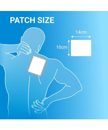 Physicure Kalt 4% Lidocaine Plus 1% Menthol Pain Relief Patch for Back Ache Stiff Neck Joint Pain Muscle Soreness Topical Analgesic 15 Counts - Buy Online on GoSupps.com
