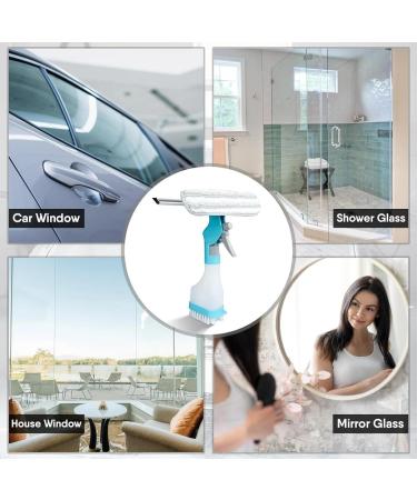 4 in 1 Scraper Spray and Brush Multifunctional 4 in 1 Cleaning Tool Multifunctional Double-Sided Window Cleaning kit Multifunctional Double-Sided Window Cleaning Scraper 3pcs - Buy Online on GoSupps.com