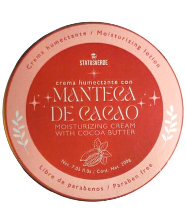 STATUS VERDE Natural moisturizing body cream with cocoa extract for soft clear luminous and healthy skin - Buy Online on GoSupps.com