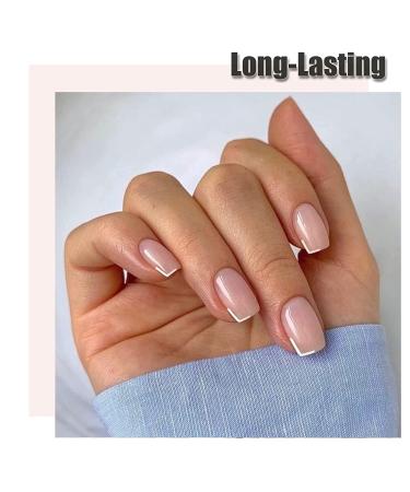 AIMANGO Gel Nail Polish Jelly Nude Pink - Sheer French Tip Nail Varnish 10ml - Buy Online on GoSupps.com