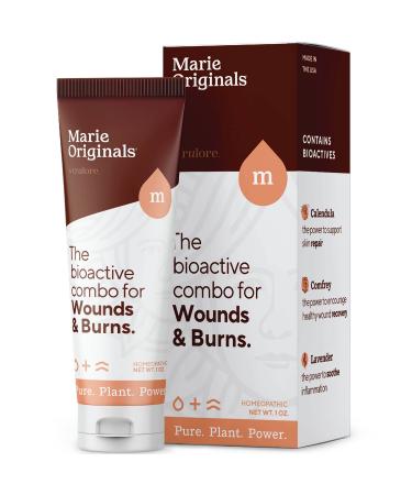 MARIE'S ORIGINAL All-Natural Skin Repair Cream | Treats and Soothes Burns  Cellulitis  Skin Ulcer  Hemorrhoids  Rashes  Cuts  Sore Nipples and More | Calendula Vitamin E Quick Wound Healing Ointment