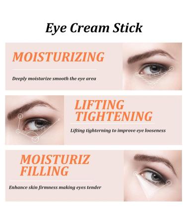 Mineral Oil Eye Stick - Hydrating Treatment To Minimize Puffiness & Fine Lines Nourish Delicate Eye Area(#1 2pcs) 1 Count (Pack of 1) #1 - Buy Online on GoSupps.com