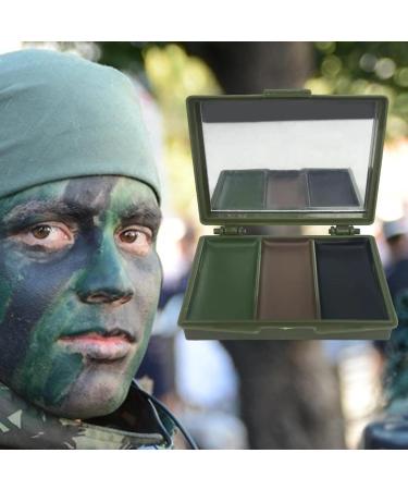  Acunny Camouflage Oil for Face Camouflage Oil Makeup for Face - Compact Camouflage Concealing Long Lasting Camouflage Face Body Paint with Mirror  - Buy Online on GoSupps.com