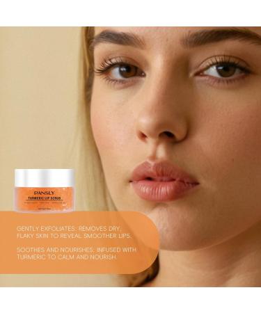 Turmeric Lip Scrub for Dark Lips Exfoliating Lip Scrub Moisturizing Exfoliator Nourishes and Hydrates Lip Skin Treatment Turmeric Sugar Scrub for - Buy Online on GoSupps.com