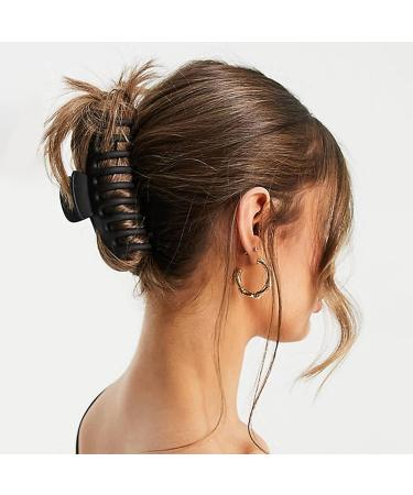 Vilike Large Hair Claw Clips & Spiral Hair Ties Organizer - 20 Pcs Set for Thick & Thin Curly Hair - Buy Online on GoSupps.com