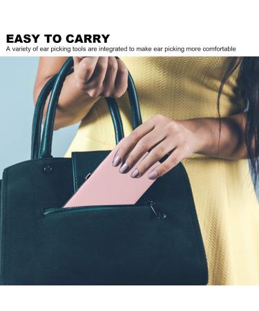 23-Piece Cherry Powder Ear Pick Set | Double Ended Spiral Ear Scoop Spoon Kit - Buy Online on GoSupps.com