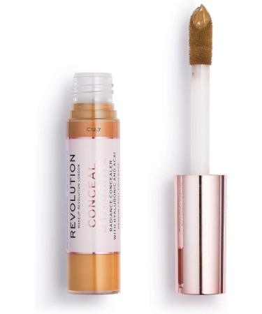 Makeup Revolution Hydrate Concealer C12.7 - Hydrating Formula for Flawless Coverage - Buy Online on GoSupps.com