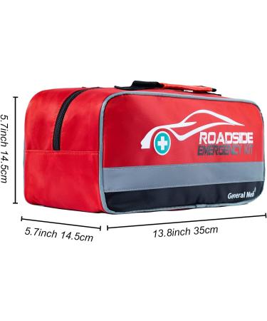 General Medi 127 in 1 Car Breakdown & First Aid Kit | Ultimate Vehicle Emergency Assistance Set - Buy Online on GoSupps.com