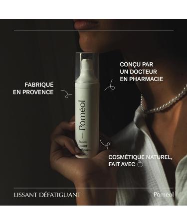 Pom ol | Smoothing anti-fatigue eye contour serum 30 ml | Eyes | Hyaluronic acid organic oats organic cornflower vitamin C | 99% natural origin | Sensitive skin | Anti-dark circles bags and wrinkles - Buy Online on GoSupps.com