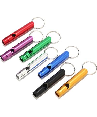 Meiyaxinwin 21-Piece Aluminum Alloy Trillerpfeifen | Colorful Signal Pipes with Key Rings for Sports Emergencies & Outdoor Activities - International Shipping - Buy Online on GoSupps.com